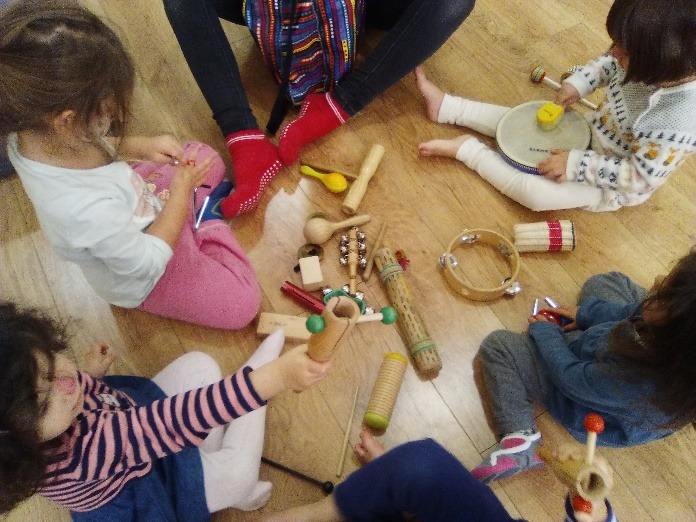 Clase de Estimulación Musical Temprana